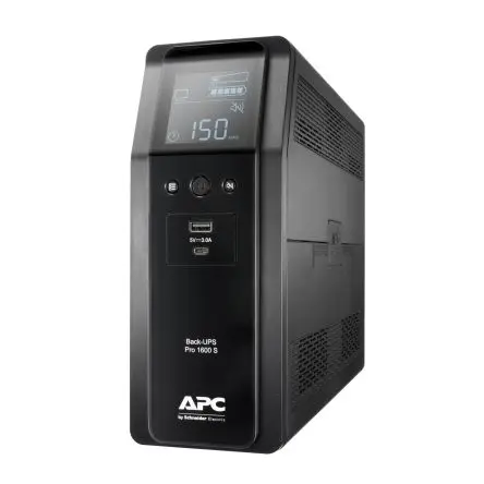 Produktfoto 1 von APC 230V Back UPS Pro BR 8-Kanal Eigenständig Unterbrechungsfreie Stromversorgung, 1600 VA 960 W, 230V