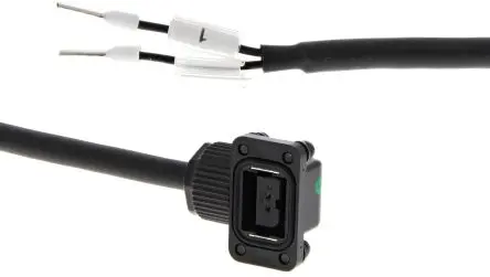 Produktfoto 1 von Omron R88A Kabel Kabel assembliert für 1S series