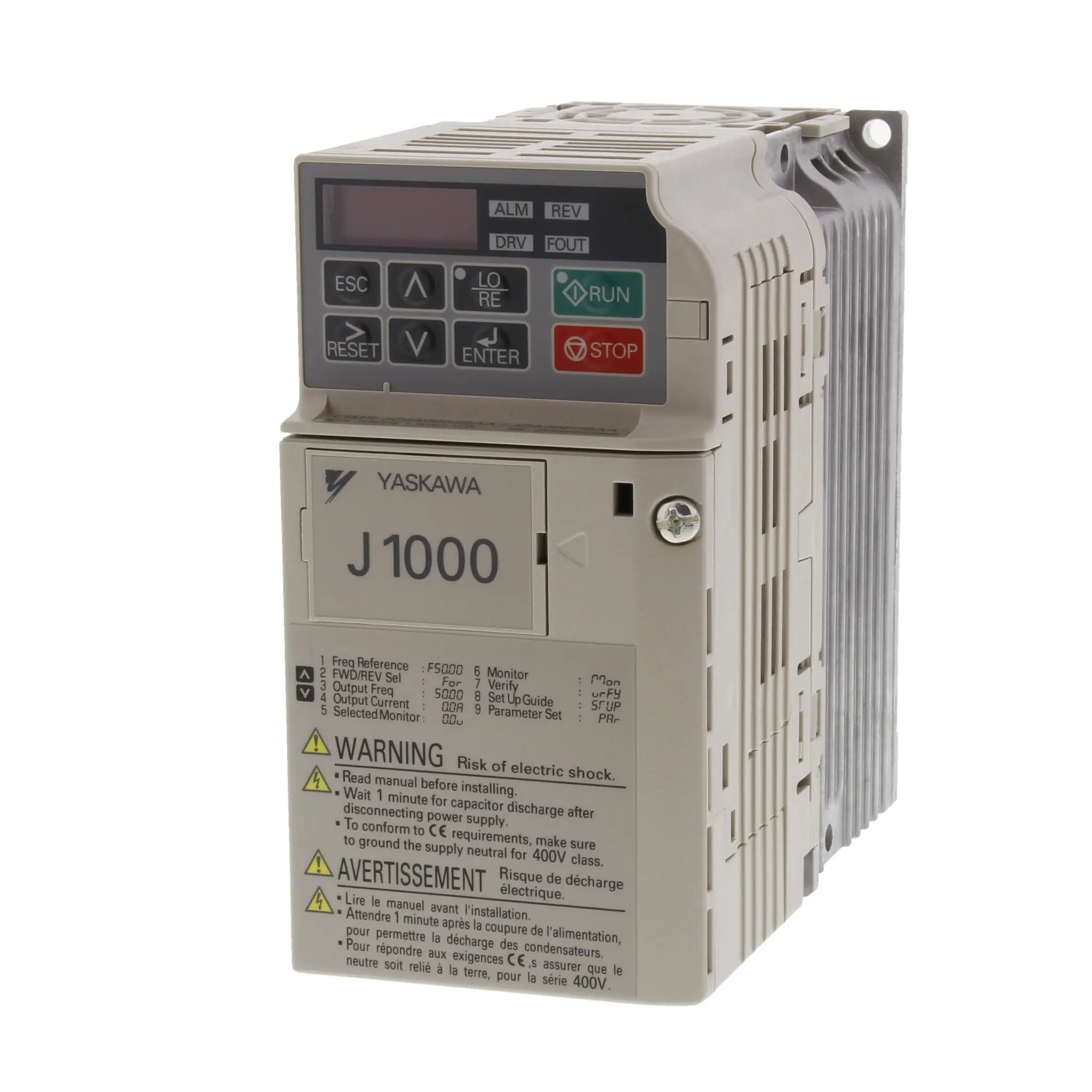Produktfoto 1 von Omron JZ 3-Phasen Frequenzumrichter 0.55 kW 240 V 3 A 400Hz
