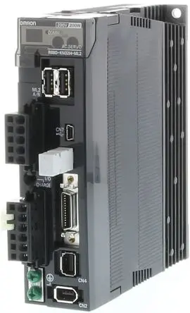 Produktfoto 1 von Omron Servoantrieb, 1-phasig, 200V ac, Bewegung-Steuerung / 12A 0.2 kW, L: 150 mm B: 55 mm T: 132 mm