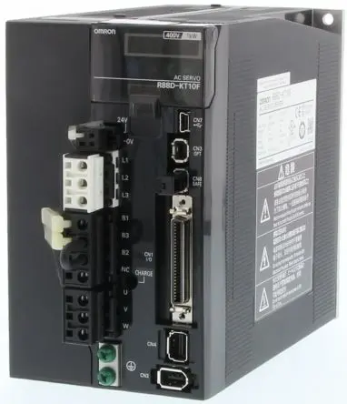 Produktfoto 1 von Omron Servoantrieb, 3-phasig, 400V ac, Bewegung-Steuerung / 12A 3 kW, L: 250 mm B: 130 mm T: 214 mm