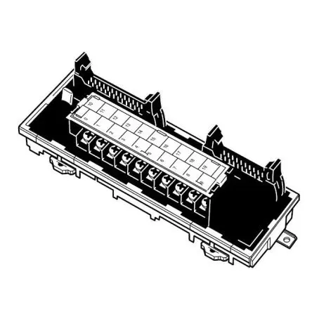 Produktfoto 1 von Omron XW2B Anschlussklemmenblock Anschlussklemmenblock für S1W-NC113/133