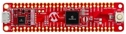 Produktfoto 1 von Microchip SAM E51 Curiosity Nano Evaluierungskit MCU, Entwicklungsboard Entwicklungstool Microcontroller SAME51J20A