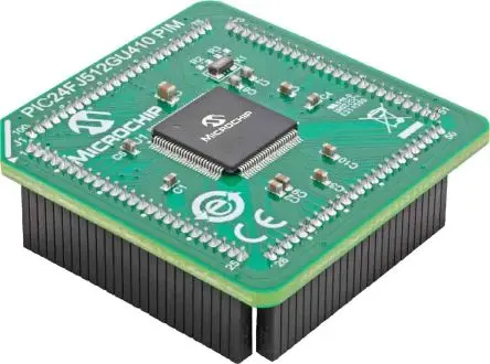 Produktfoto 1 von Microchip MCU, Entwicklungsboard Entwicklungstool Microcontroller PIC24 PIC24FJ128GL306-I/PT