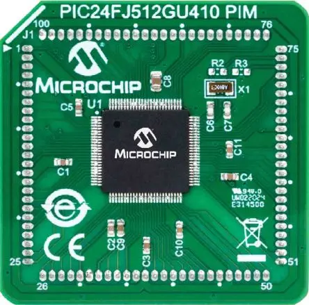 Produktfoto 1 von Microchip MCU, Entwicklungsboard Entwicklungstool Microcontroller PIC24 PIC24FJ512GU410