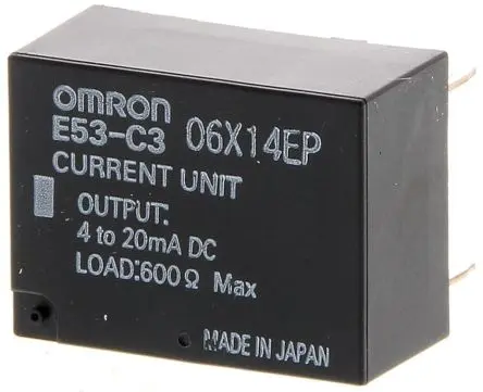 Produktfoto 1 von Omron E53 Controller DIN-Hutschiene 2, 2 x 4 bis 20 mA Ausgang 240V
