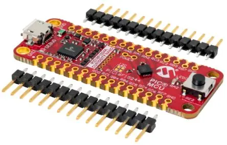 Produktfoto 1 von Microchip PIC16F15244 Curiosity Nano Evaluierungskit MCU, Entwicklungsboard Entwicklungstool Microcontroller PIC16F15244
