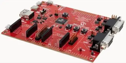 Produktfoto 1 von Microchip PIC32MK MCM Curiosity Pro Dual-USB Entwicklungskit MCU, Entwicklungsboard Entwicklungstool Microcontroller