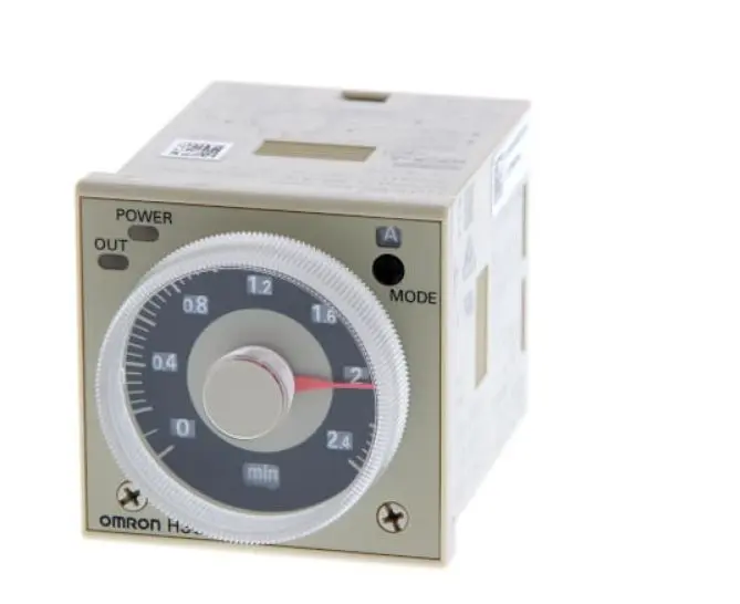 Produktfoto 1 von Omron H3CR Zeitrelais, DIN-Schienen, 0.1 s → 600h, 240V ac Multifunktion