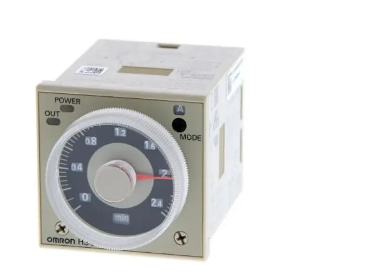 Produktfoto 1 von Omron H3CR Zeitrelais, DIN-Schienen, 0.05 s→ 300h, 240V ac Multifunktion
