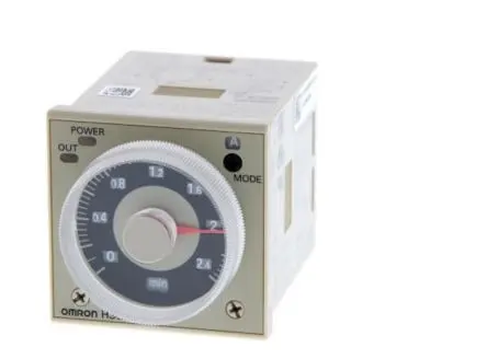 Produktfoto 1 von Omron H3CR Zeitrelais, DIN-Hutschiene 12 V dc, 0.05 to 300 h Multifunktion