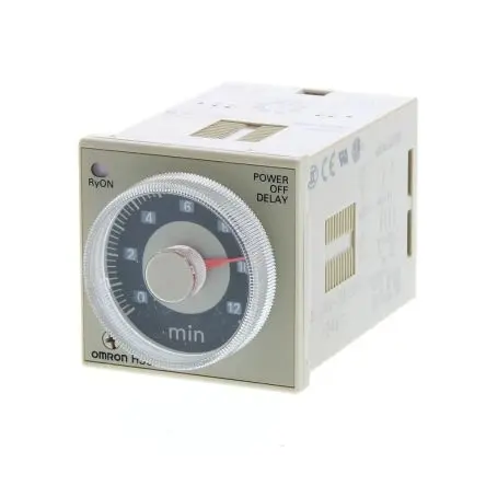 Produktfoto 1 von Omron H3CR Zeitrelais, DIN-Hutschiene 240 V ac 240V ac, 0.05 s to 30 h 1, 2-poliger Umschalter