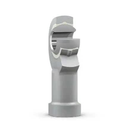 Produktfoto 1 von SKF Stahl Gelenkkopf, Wellen-Ø 30 mm, M27 x 2 Metrisch, Traglast bis 64 kN