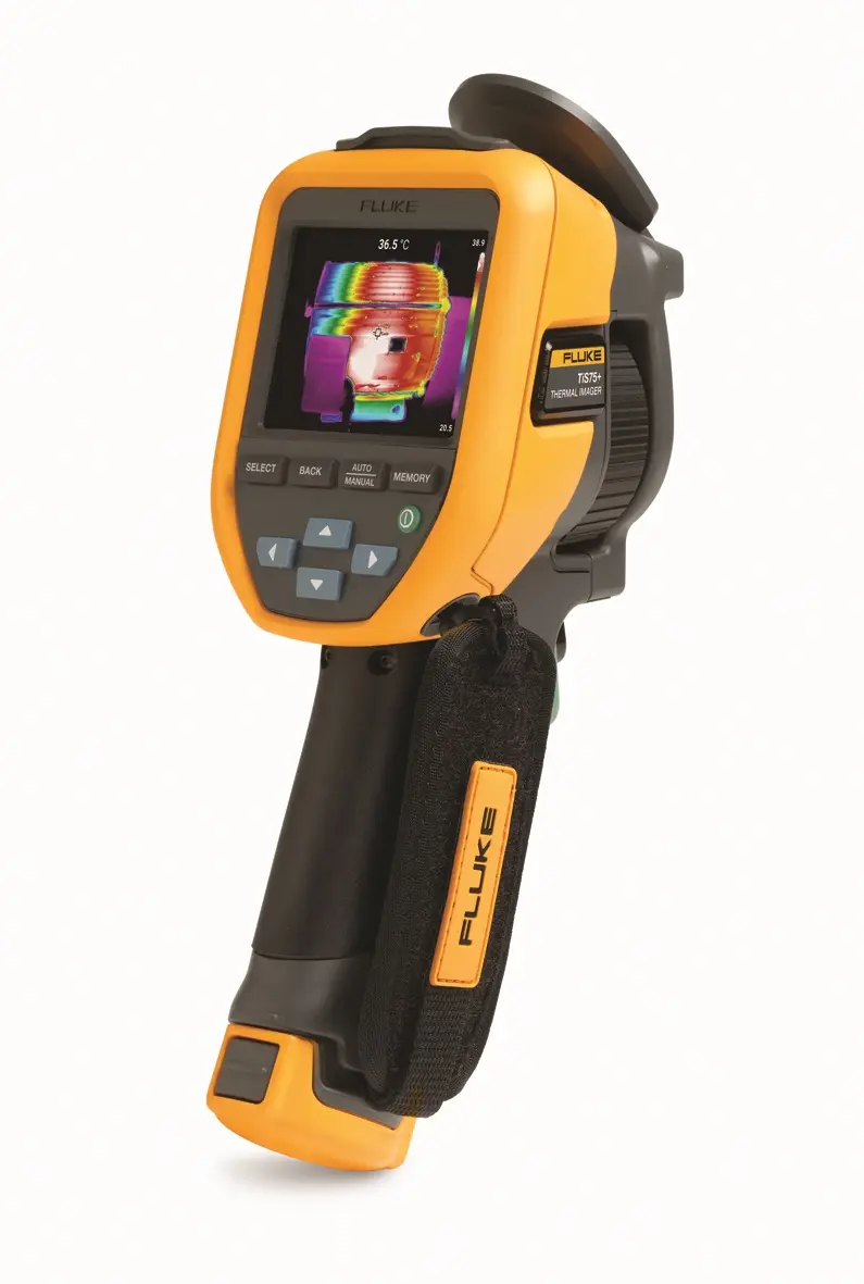 Produktfoto 1 von Fluke TiS75+ Wärmebildkamera Hand-Fokus 384 x 288Pixel, -20 → +500 °C , ISO-kalibriert