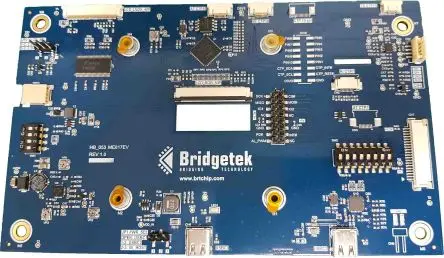 Produktfoto 1 von Bridgetek, LCD BT817 Gen4 EVE IC LVDS-Displays, RGB-Displays