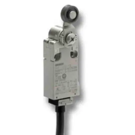 Produktfoto 1 von Omron D4F Endschalter, Rollenstößel, IP67, Metall 240V ac 0.75A