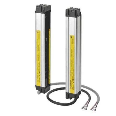 Produktfoto 1 von Omron F3SJ Easy Lichtvorhang Strahlabstand 25 mm Empfänger Typ No Typ 4 30-Strahl, Schutzhöhe 625 mm