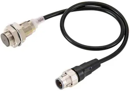 Produktfoto 1 von Omron E2E M18 Induktiver Näherungssensor, Gewinderohr PnP / 50mA 14 mm, IP67G 30 V dc