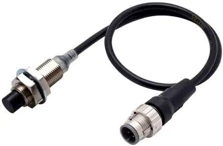 Produktfoto 1 von Omron E2E M12 Induktiver Näherungssensor, Gewinderohr PnP / 50mA 16 mm, IP67, IP69K 30 V dc