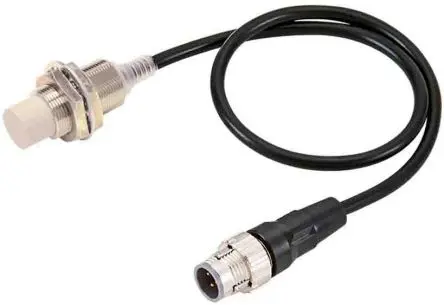 Produktfoto 1 von Omron E2E M18 Induktiver Näherungssensor, Gewinderohr PnP / 200mA 16 mm, IP69K, IP67 30 V dc