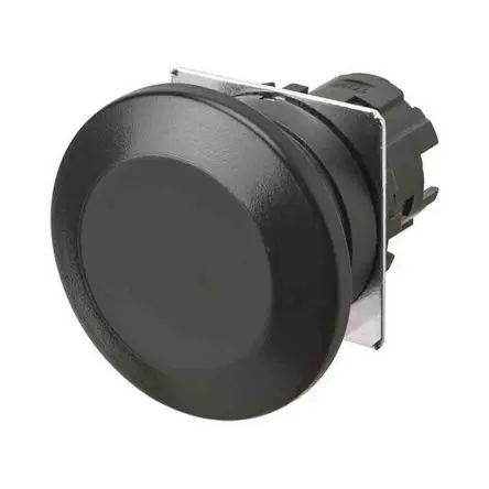 Produktfoto 1 von Omron A22NZ Druckschalter Schwarz Tastend Panel Ø 22 mm, SPST / 10mA 30 V dc 24 V ac, IP66