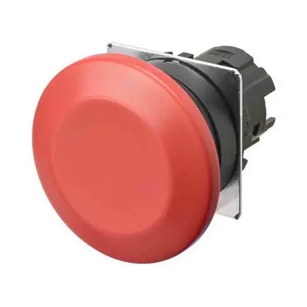Produktfoto 1 von Omron A22NZ Druckschalter Rot Tastend Panel Ø 22 mm, SPST / 10mA 30 V dc 24 V ac, IP66