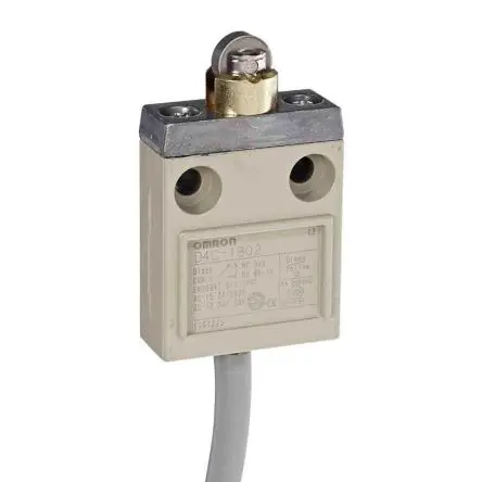 Produktfoto 1 von Omron D4C Endschalter, Rollenstößel 1 Schließer/1 Öffner, IP67, Metall