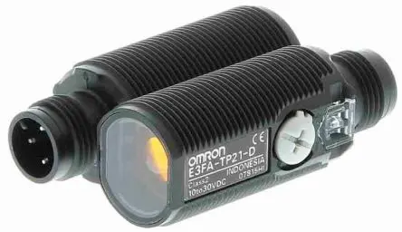 Produktfoto 1 von Omron E3FA Zylindrisch Optischer Sensor, Durchgangsstrahl, PnP Ausgang