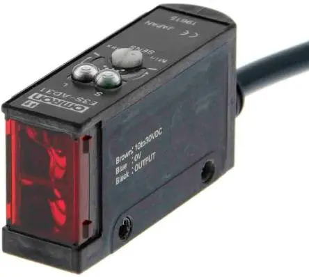 Produktfoto 1 von Omron E3S-A Kubisch Optischer Sensor, Diffus, PnP Ausgang