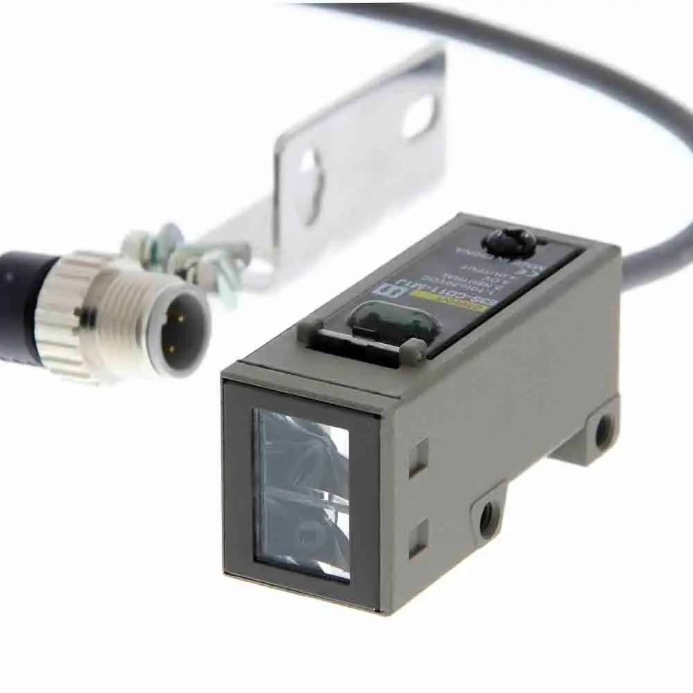 Produktfoto 1 von Omron E3S-A Kubisch Optischer Sensor, Diffus, Bereich 700 mm, NPN/PNP Ausgang, Anschlusskabel