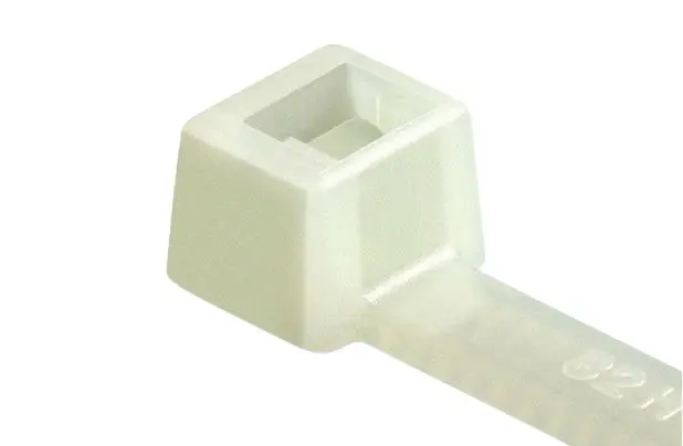 Produktfoto 1 von HellermannTyton T Polyamid 4.6 Kabelbinder T50R Natur 4.6 mm x 200 mm