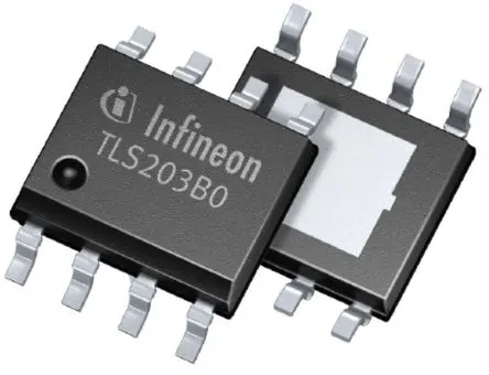 Produktfoto 1 von Infineon Spannungsregler, Post-Regulator 1 300 mA PG-DSO-8 EP 5V, 8-Pin, Festwert