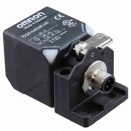 Produktfoto 1 von Omron E2, E5 M12 Induktiver Näherungssensor, Kubisch NPN / 200mA 40 mm, IP67 30 V dc