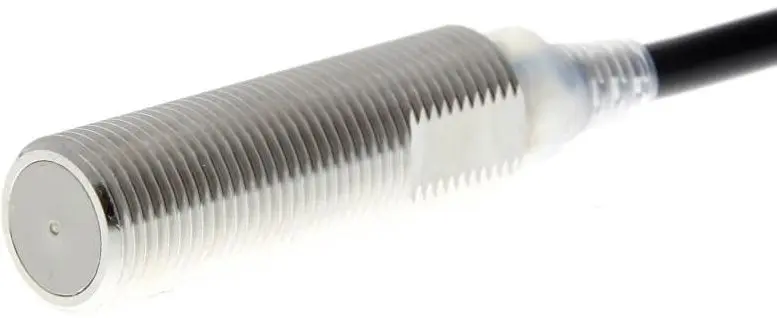 Produktfoto 1 von Omron E2E2 M12 Näherungssensor Induktiv, Gewinderohr 3 mm PNP 12 → 24 V dc / 100 mA NO, IP67, IP69K
