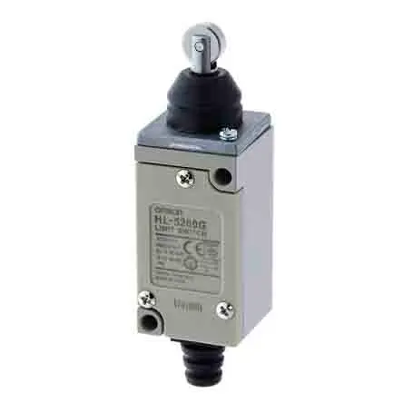Produktfoto 1 von Omron HL-5000 Endschalter, Rollenstößel, 1 Öffner / 1 Schließer, IP 65, 5A