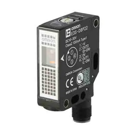 Produktfoto 1 von Omron E3S Kubisch Optischer Sensor, Reflektierend, NPN Ausgang