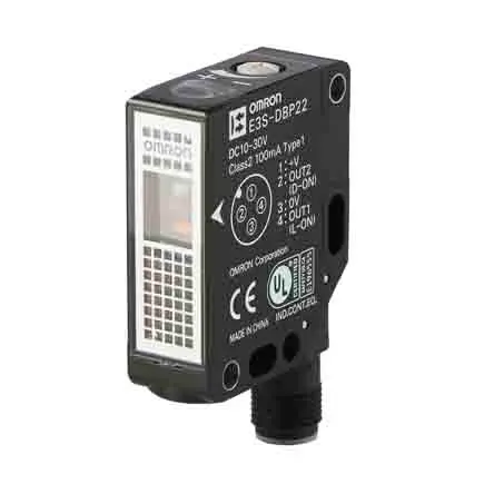 Produktfoto 1 von Omron E3S Kubisch Optischer Sensor, Reflektierend, NPN Ausgang