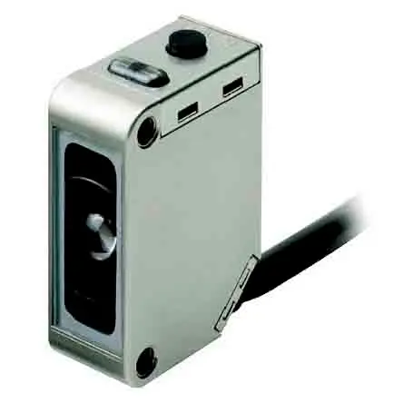 Produktfoto 1 von Omron E3ZM Kubisch Optischer Sensor, Diffus, PnP Ausgang, Vorverdrahtet