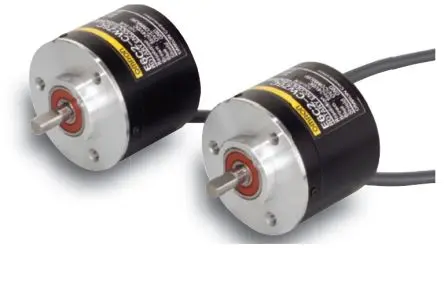 Produktfoto 1 von Omron E6C2 Inkrementalgeber Inkremental 200 Impulse/Umdrehung/U, 24V dc, 6000 U/min, PNP, offener Kollektor mit Ø 6 mm