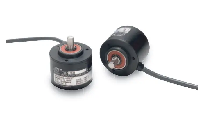 Produktfoto 1 von Omron Inkrementalgeber 3600/U, 5000U/min, 24 V dc Radial, Axialdruck