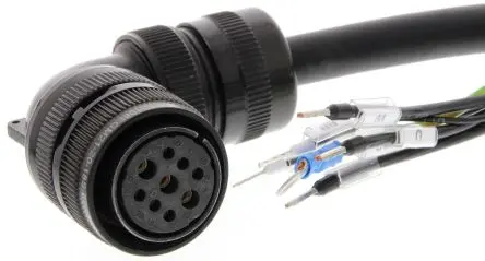 Produktfoto 1 von Omron R88A Kabel Netzkabel für 200-V-Servomotor