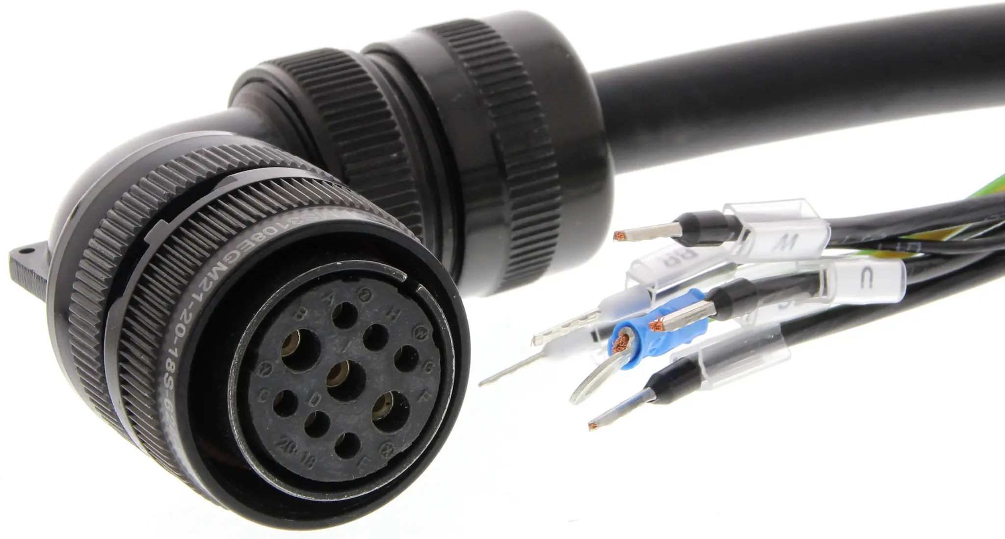 Produktfoto 1 von Omron R88A Kabel Netzkabel für 200-V-Servomotor