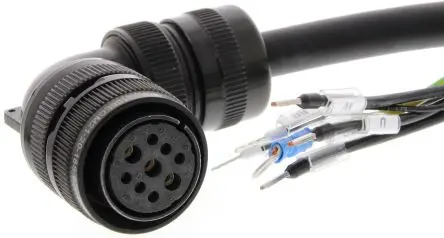 Produktfoto 1 von Omron R88A Kabel Netzkabel für 200-V-Servomotor