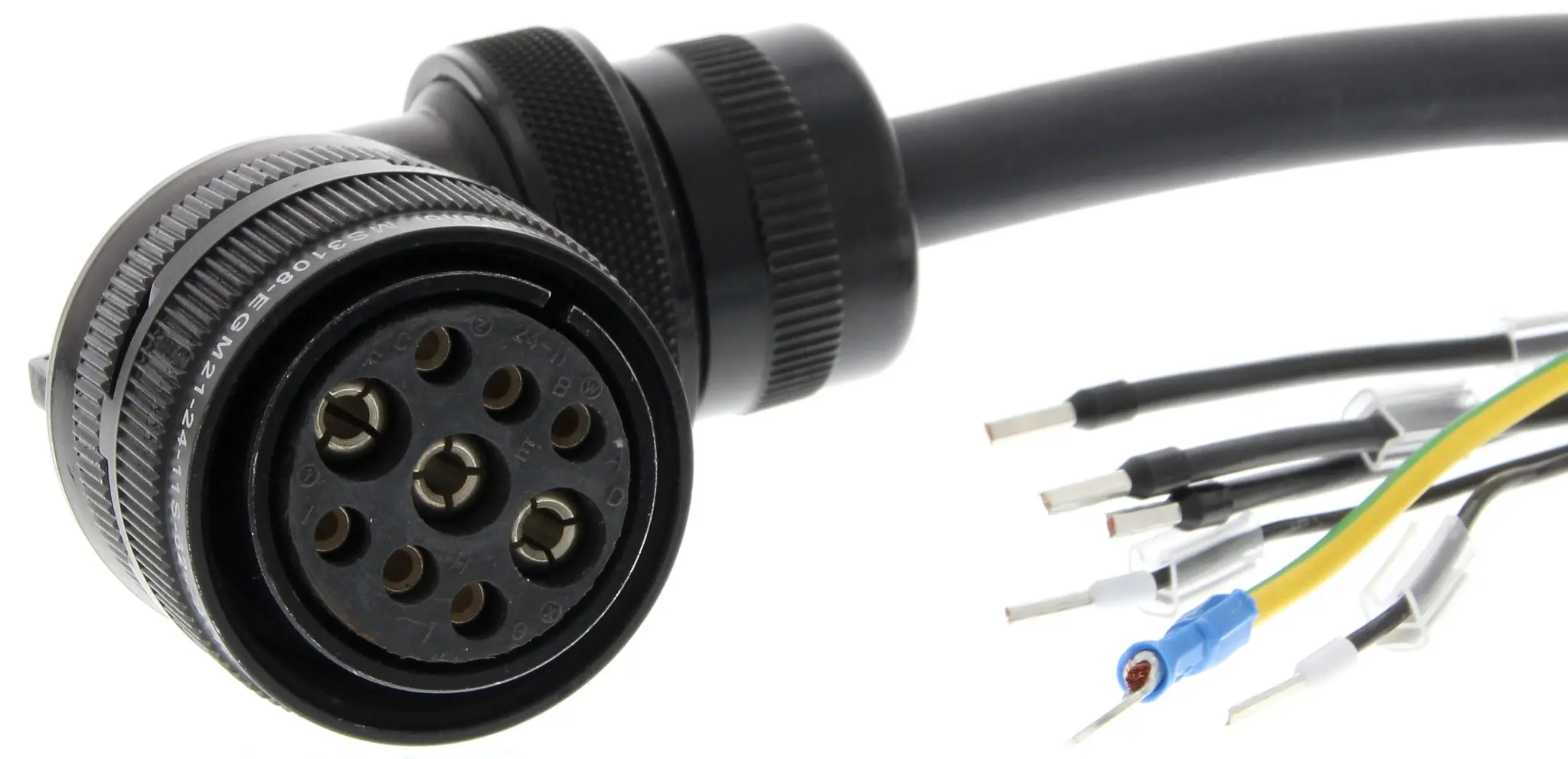 Produktfoto 1 von Omron R88A Kabel Netzkabel für Servomotor der Serie G5 mit 400 V.