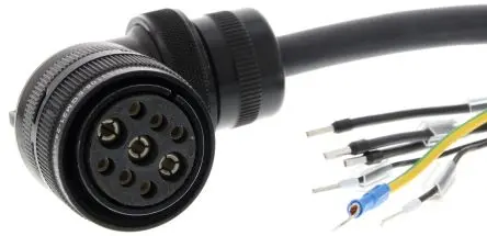Produktfoto 1 von Omron R88A Kabel Netzkabel für Servomotor der Serie G5 mit 400 V.