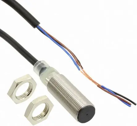 Produktfoto 1 von Omron E2B M12 Induktiver Näherungssensor, Gewinderohr NPN / 200mA 2 mm, IP67 30 V dc