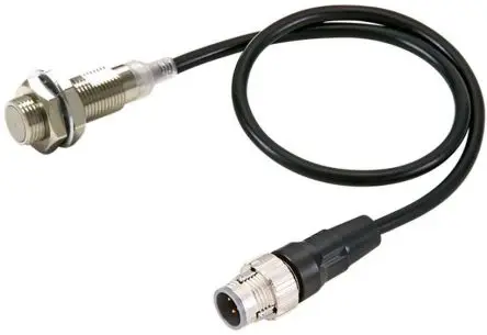 Omron E2E M12 Induktiver Näherungssensor, Gewinderohr PnP / 200mA 4 mm, IP67 30 V dc