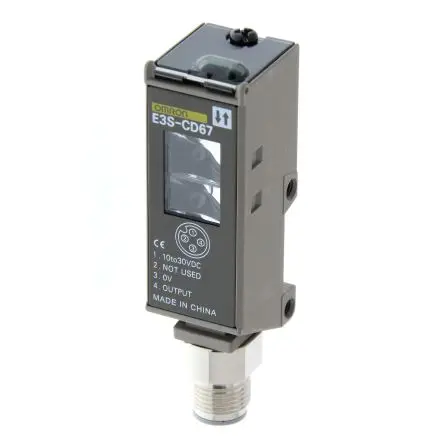 Produktfoto 1 von Omron E3S-C Kubisch Optischer Sensor, Diffus, NPN/PNP Ausgang