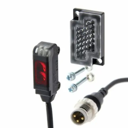 Produktfoto 1 von Omron E3T Kubisch Optischer Sensor, Reflektierend, PnP Ausgang
