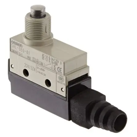 Produktfoto 1 von Omron SHL Endschalter, Stößel, IP67, Zink 125V ac 2A